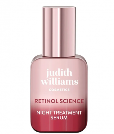 Judith Williams Retinol Science Nachtserum 30ml, Ночная сыворотка для лица с ретинолом, антивозрастная сыворотка против морщин для восстановления и упругости кожи, ночной уход 30 мл