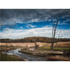 CALVENDO Puzzle CALVENDO Puzzle Am Rande der Yonne Пазл CALVENDO Puzzle На краю Йонны