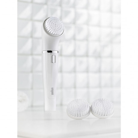 Braun Gesichtsepilierer- und Pflegegerat quot;FACE 810quot; in Weiss  Эпилятор и аппарат для ухода за лицом &quot;FACE 810&quot; в белом