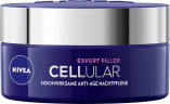 NIVEA Cellular Expert Filler Hochwirksame Anti-Age Nachtpflege, 50 ml, Нивеа ночной крем гиалуроновая кислота, пантенол, масло ши anti-age 50 мл