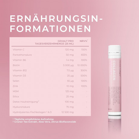 Swedish Collagen  Deluxe Shots, 30x25ml, Морской коллаген 12500 мг (Швеция), 30 питьевых шотов по 25мл, с гиалуроновой кислотой