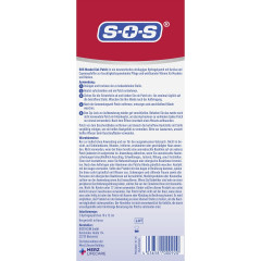 SOS Muskel Gel-Patch, 2 Stuck, SOS Мышечный гель-пластырь, с арникой и каолином, при болях в мышцах, 2 шт.