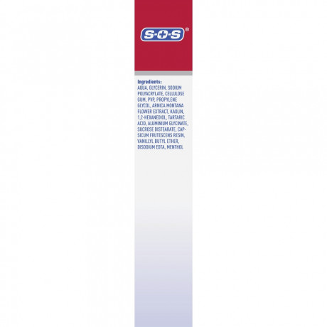SOS Muskel Gel-Patch, 2 Stuck, SOS Мышечный гель-пластырь, с арникой и каолином, при болях в мышцах, 2 шт.