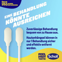 SCHOLL Freeze Away Stielwarzen-Entferner, 12 St, Шолль Средство для удаления бородавок замораживанием, 12 аппликаций
