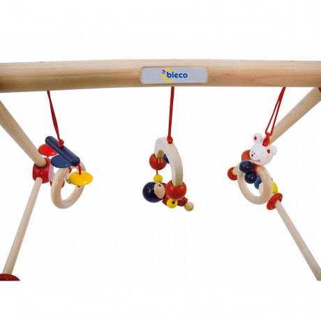 bieco Spieltrapez Spielbogen fur Babys mit -Figuren Игровая арка для малышей на трапеции с фигурками