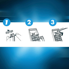 GILLETTE Rasierklingen, Sensor Excel, 10 St, Джилетт Сменные кассеты Sensor Excel с двумя лезвиями, 10 шт.