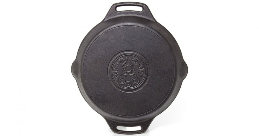 Petromax Petromax Feuerpfanne fp25h, mit 2 Henkeln schwarz, O 25cm schwarz Сковорода Petromax fp25h, с 2 ручками, черная, O 25см