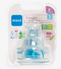 MAM  Trinksauger Silikon, Gr. 3, ab 6 Monaten, 2 St Силиконовая соска, размер 3, с 6 месяцев, 2 шт.