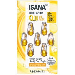 Isana (Исана) Q10 PflegeKapseln Капсулы по уходу за лицом, Q10 для проблемной кожи 7 шт.