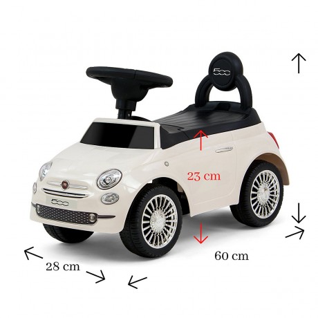Rutschauto Milly Mally Ride On Fiat 500 Толкать машину Milly Mally Ride On Fiat 500