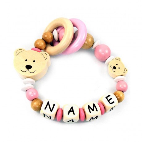 elefantasie Greifling Barenstark personalisiert mit Namen Игрушка для захвата Barenstark с именем