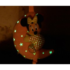 Simba Disney Minnie Glow in the Dark Spieluhr Mond Музыкальная шкатулка Disney Minnie светится в темноте Луна