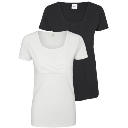 mama licious Umstands T-Shirt MLLEA 2er-Pack