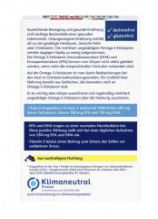 Doppelherz aktiv Omega-3 Seefischöl 1000 80st, Омега-3 морской рыбы 1000мг, 80шт