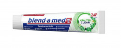 blend-a-med Krauter Clean Rundumschutz Zahnpasta 75ml, Зубная паста Травяная свежесть защита от кариеса 24 часа, удаление налёта и укрепление эмали, 75 мл