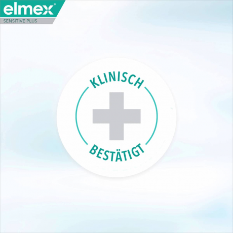 elmex Zahnpasta Sensitive Plus Zahnfleischpflege, 75 ml, Зубная паста Sensitive Plus для чувствительных зубов и ухода за дёснами с фторидом олова и фосфатом цинка, 75 мл