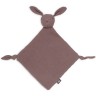 jollein Schmusetuch bunny ears chestnut Одеяло кролика с ушками каштанового цвета