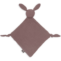 jollein Schmusetuch bunny ears chestnut Одеяло кролика с ушками каштанового цвета