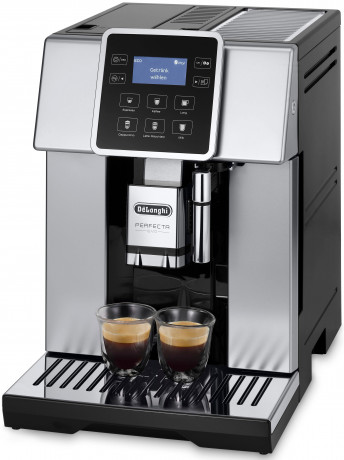 De'Longhi De'Longhi Kaffeevollautomat ESAM 428.80.SB PERFECTA EVO, inkl. Kaffeekanne im Wert von UVP € 29,99 + Pflegeset UVP € 31,99  Полностью автоматическая кофемашина De'Longhi ESAM 428.80.SB PERFECTA EVO, включая кофейник стоимостью 29,99 евро + набор