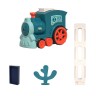Syntek Eisenbahnspielzeug fur Kinder Dominosteine Auto-Drop-Zug Spielzeug Поезд