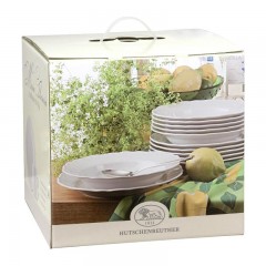 Hutschenreuther Hutschenreuther Maria Theresia Weiss Tafel-Set 12 tlg. Столовый набор Hutschenreuther Maria Theresia Weiss из 12 предметов.
