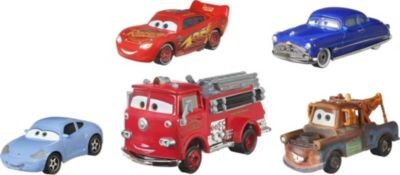 Mattel Disney Pixar Cars Die-Cast 5er-Pack Литые машинки Disney Pixar, набор из 5 штук