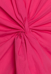 Tommy Hilfiger SOLID POPLIN TWIST Blouse bright cerise pink SOLID POPLIN TWIST Блузка ярко-вишнево-розовый