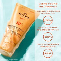 NUXE NUXE Sun Zartschmelzende milch mit hoher Schutzwirkung LSF 50  NUXE Солнцезащитное молочко с высокой степенью защиты SPF 50