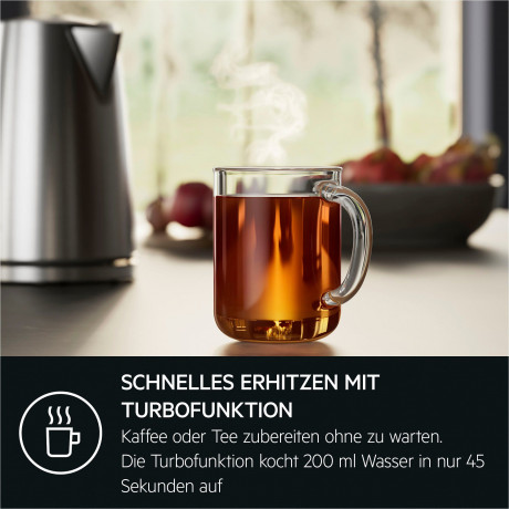 AEG AEG Wasserkocher K5-1-6ST, 1,7 l, 2400 W  Чайник AEG К5-1-6СТ, 1,7 л, 2400 Вт