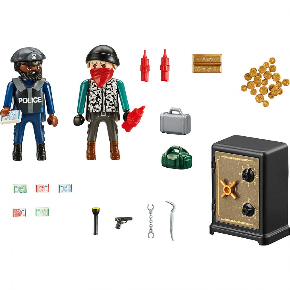 Купить PLAYMOBIL PLAYMOBIL 70908 Starter Pack Tresorknacker Взломщик сейфов  PLAYMOBIL 70908 Starter Pack в интернет-магазине Diskontshop.eu Германия  всего за 1 564 руб. в