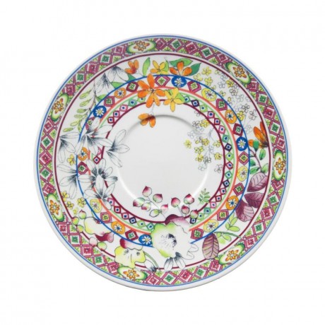 Gien Fayencerie Gien  'Bagatelle' Fruhstucks-Untertasse 18 cm Gien "Bagatelle" Блюдце для завтрака 18 см