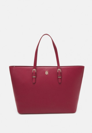 Tommy Hilfiger TIMELESS MED Tote bag rouge TIMELESS MED Сумка-тоут румяна