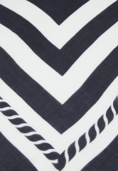 Tommy Hilfiger COAST SQUARE Foulard space blue mix COAST SQUARE платок космический синий микс