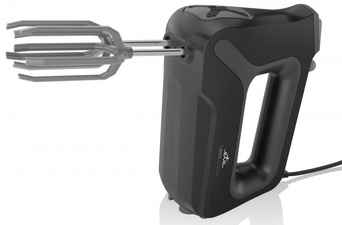 eta eta Handmixer LENTO Black ETA305190000, 550 W, mit 2 Ruhrhaken, 2 Knethaken, 1 Schneebesen und 1 Messerschleifer  ручной миксер eta LENTO Black ETA305190000, 550 Вт, с 2 крючками для теста, 2 крючками для теста, 1 венчиком и 1 ножом-измельчителем