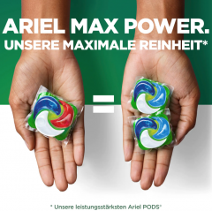 Ariel Universal Pods MaxPower 15 WL, Капсулы для стирки универсальные MaxPower с пятновыводителем 15шт