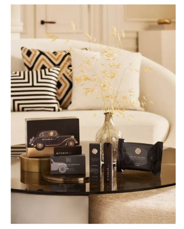 Rituals Private Collection Car Gift Set Премиальный подарочный набор для авто: парфюм 14 мл, 2 рефила, держатель, салфетки