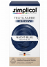 Simplicol Nacht-Blau 2stk, Краска для ткани синяя  интенсивная, жидкая, для стиральной машины 40 , 150 мл + фиксатор 400 г, 2 штуки