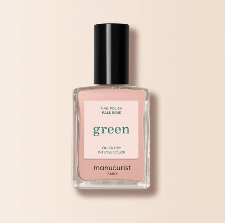 Manucurist Green Nagellack SET: Snow + Pale Rose + Dark Pansy,  Набор лаков Французская элегантность, 3шт (Франция): Snow, Pale Rose, Dark Pansy, по 15мл, безопасная растительная формула 9 Free