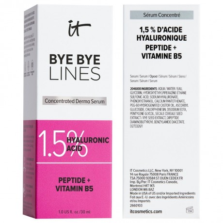 IT Cosmetics Bye Bye Lines Hyaluronsaure Serum  Bye Bye Lines Сыворотка с гиалуроновой кислотой