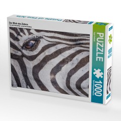 CALVENDO Puzzle CALVENDO Puzzle Der Blick des Zebras Пазл CALVENDO Puzzle Взгляд зебры