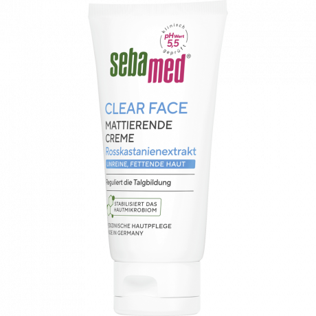 SEBAMED Clear Face mattierende Creme, 50 ml, Себамед Матирующий крем для проблемной кожи, контроль жирности, 50 мл