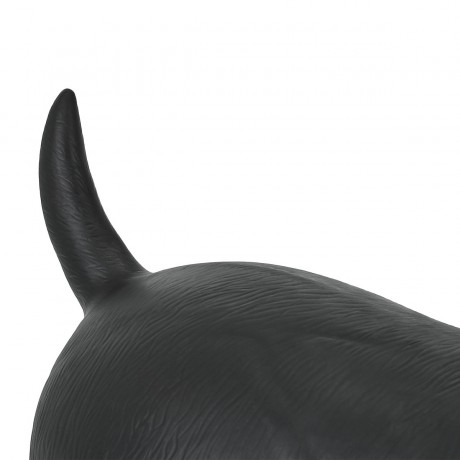 relaxdays Hupftier Hund schwarz Копытная собака черная