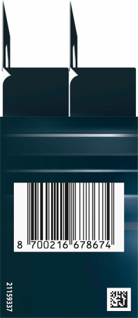 GILLETTE Rasierklingen, Sensor Excel, 20 St, Джилетт Сменные кассеты Sensor Excel с двумя лезвиями, 20 шт.