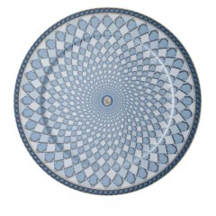 Rosenthal Swarovski x Rosenthal SIGNUM Azure Platzteller d: 33 cm Пластина для зарядки Swarovski x Rosenthal SIGNUM Azure d: 33 см