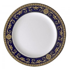 Rosenthal meets Versace Rosenthal Versace Medusa blue Speiseteller 27 cm Rosenthal Versace Medusa синяя тарелка 27 см