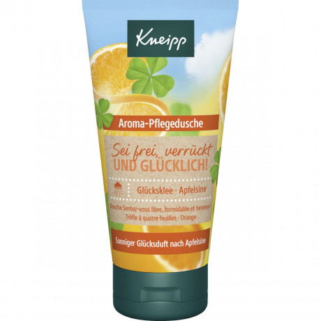 Kneipp Aroma-Pflegedusche Sei frei, verrueckt und gluecklich! Reisegroesse, 50 ml, Kneipp ароматный гель для душа «Будь свободной, сумасшедшей и счастливой!» с апельсином, 50 мл