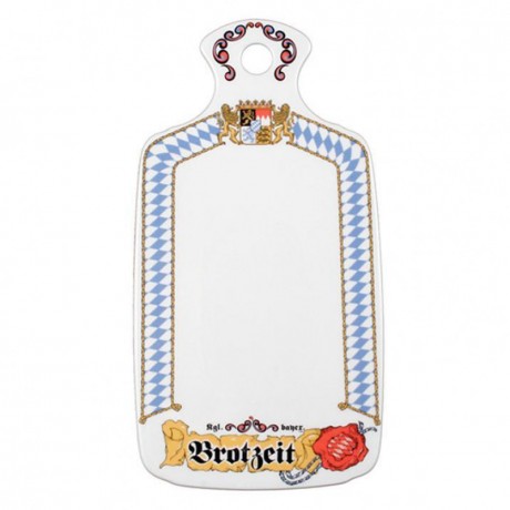 Seltmann Weiden Seltmann Weiden Compact Bayern Brotbrett 'Brotzeit' 27 x 14 cm Seltmann Weiden Компактная хлебница Bavaria "Brotzeit" 27 x 14 см