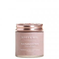 Mary May Rose Hyaluronic Hydra Wash Off Pack Маска для умывания Rose Hyaluronic Hydra
