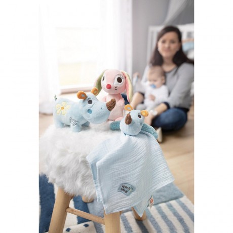 NICI Schmusetuch Nashorn Manuffi 38x38 cm (46576) Одеяло Rhino Manuffi 38x38 см (46576)