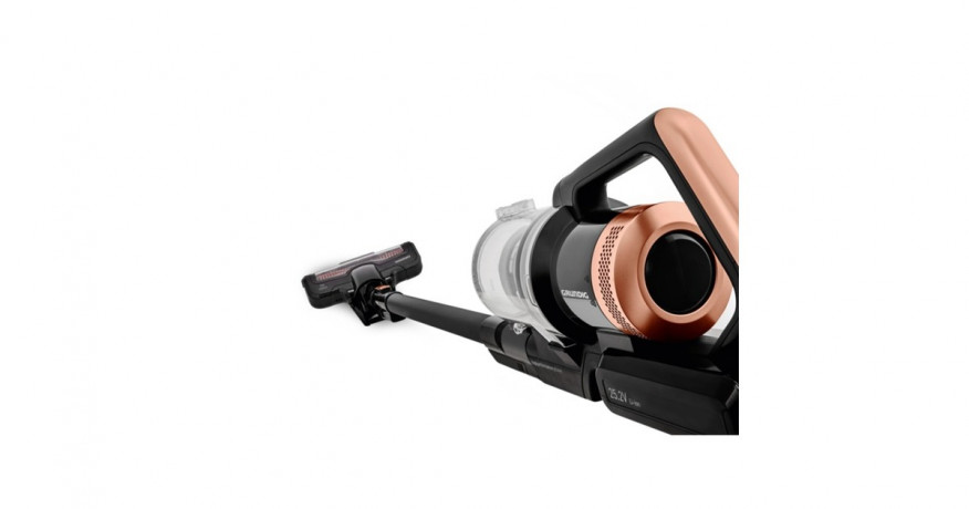 Grundig Grundig VCP 5030, Stielstaubsauger schwarz/kupfer schwarz/kupfer Grundig VCP 5030, ручным пылесосом черный/медь
